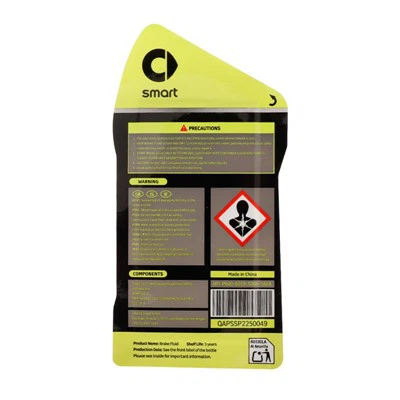 Lube Oil Label
