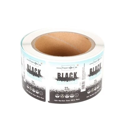 What industrial labeling materials are reusable?